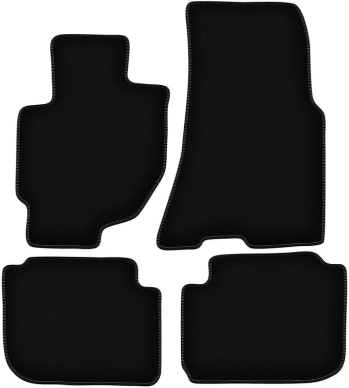 BASIC zwarte veloursmatten voor: Honda CR-V I SUV (1995-2001)