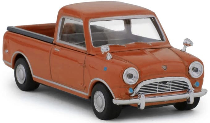 Cararama-Hongwell MINI Pick Up - Modelauto - Schaal 1:43 - Rood