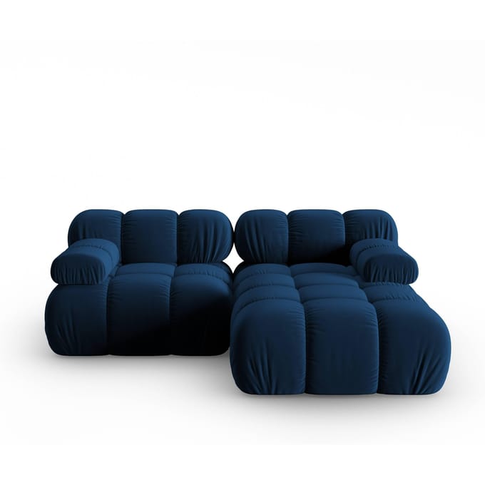 Modulaire-3-zitshoekbank Tropea rechts velvet | Milo Casa