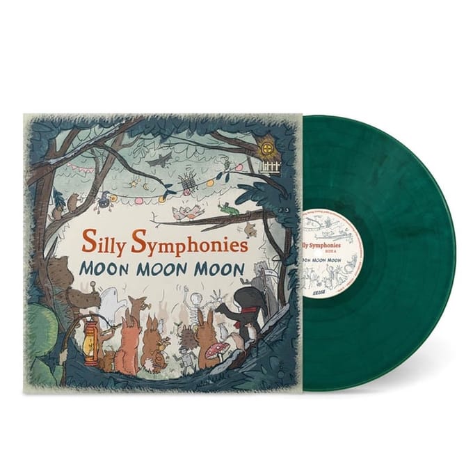 Moon Moon Moon - Silly Symphonies Green (LP) (Limited Edition)