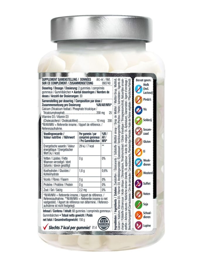 Lucovitaal Gummies Calcium D3 60 gummies