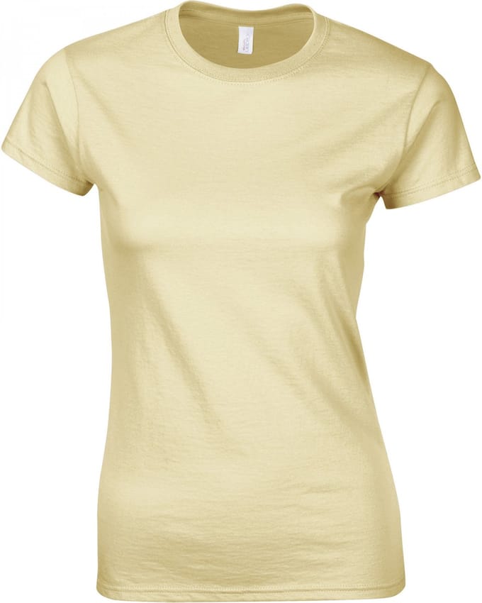 Gildan Softstyle® Fitted Ladies' T-shirt GI6400L - Sand - M