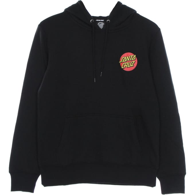 Dames Classic Dot Hood Zwart