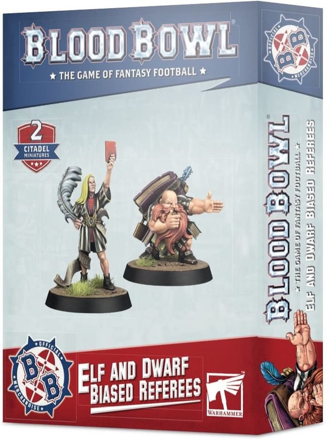 BLOOD BOWL ELF AND DWARF BIASED REFEREES