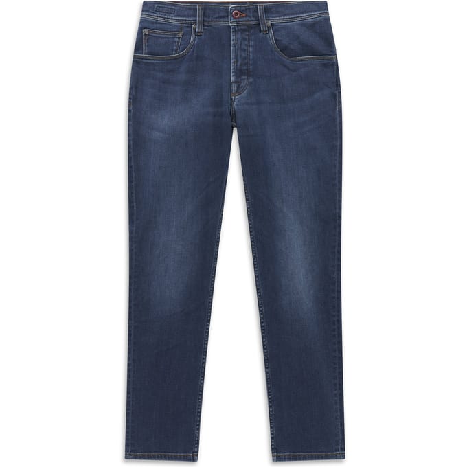 Bugatti Herren Jeans Candiani Denim Used Wash
