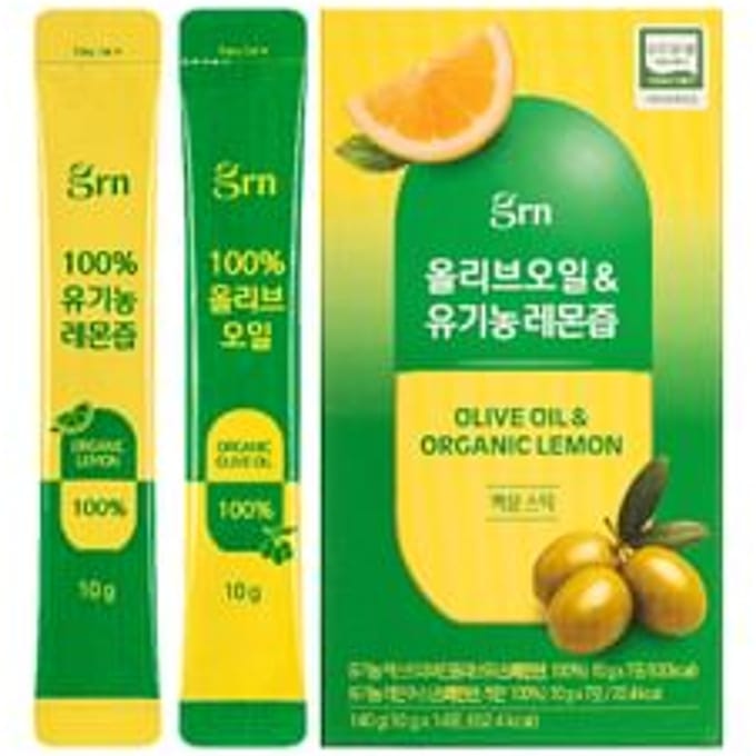 Olive Oil & Organic Lemon 10g x 14 sticks