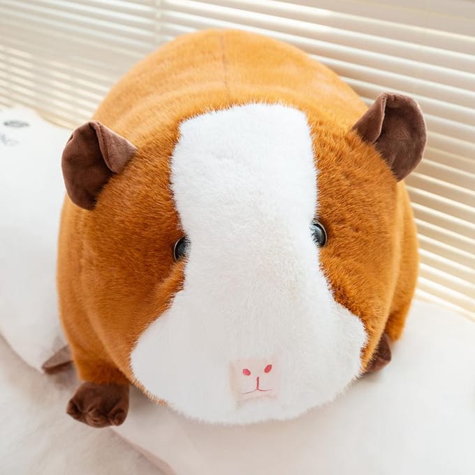 Simulatie Nederlandse Varkenspop Pluche Speelgoed Cavia Pop Cavia Pop Leren Dier Modellen 25cm