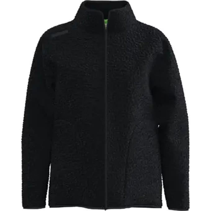 Erima Ts Fleece Jack Dames - Zwart | Maat: 36