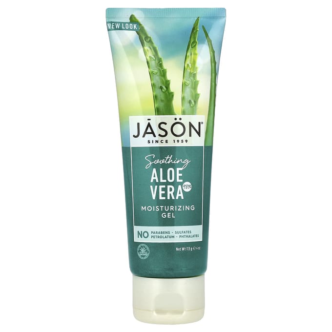 Gel Hydratant Apaisant à 98% Aloe Vera, 113G(4oz) beige