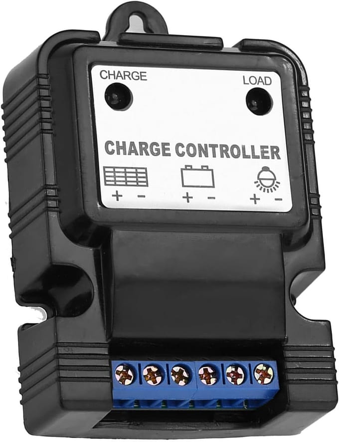Draagbare PWM Zonnepaneel Laadregelaar 3A voor 6V/12V Accu's met Indicator