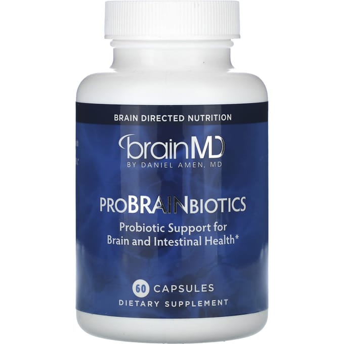 BrainMD, ProBrainBiotics, 60 capsules