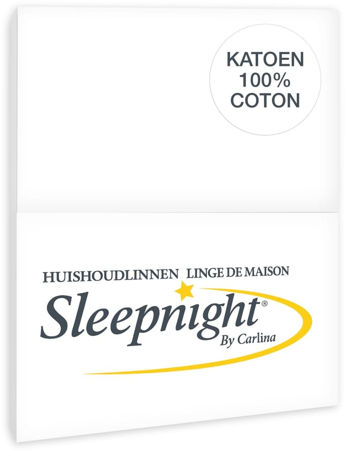 Sleepnight Kussensloop Katoen Wit - 65 x 65 cm - [Wit]