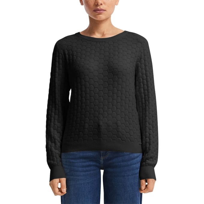 s.Oliver -qs Pullover Black Maat: L | Sweaters Outlet | Dames | Zwart