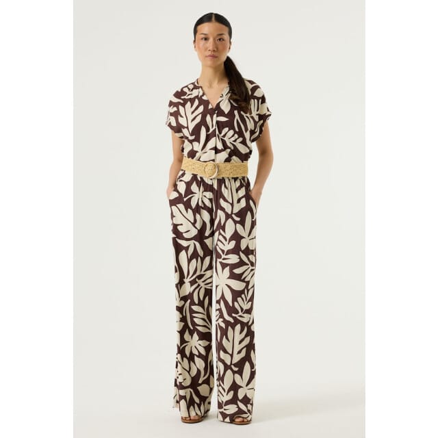 GARCIA P260310 Dames Straight Fit Broek Bruin