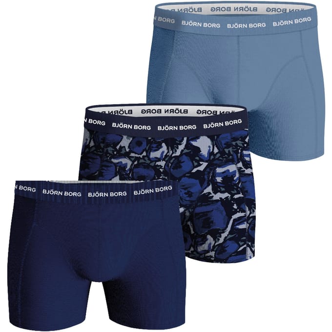 Björn Borg Cotton Stretch Boxershorts Heren (3-pack) - Maat M