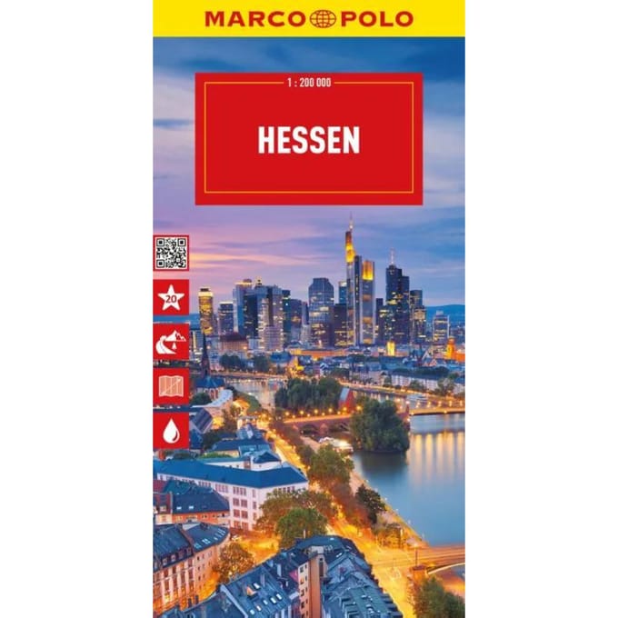 Marco Polo Hessen 6 - Marco Polo Wegenkaart
