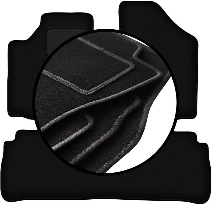 Complete set veloursmatten voor: Nissan Murano Z50 SUV (2003-2008)