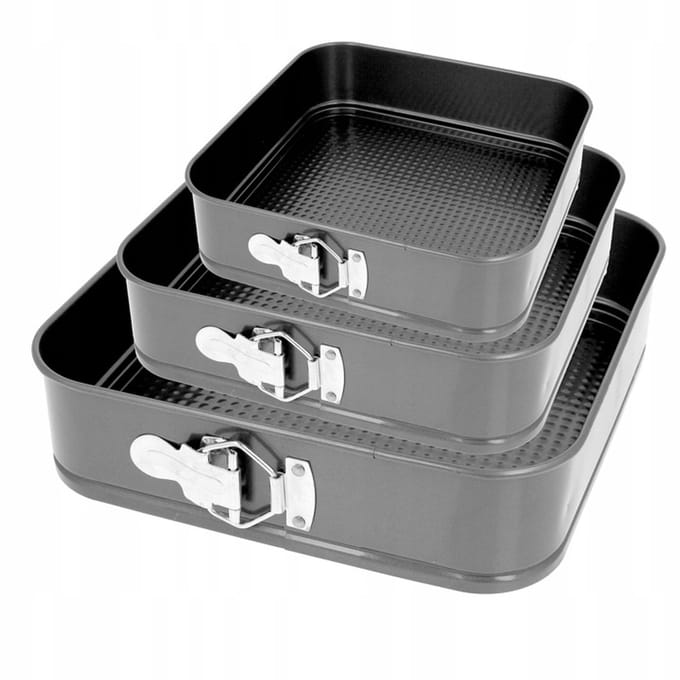 Set van 3 Non-Stick Bakvormen 24/26/28cm