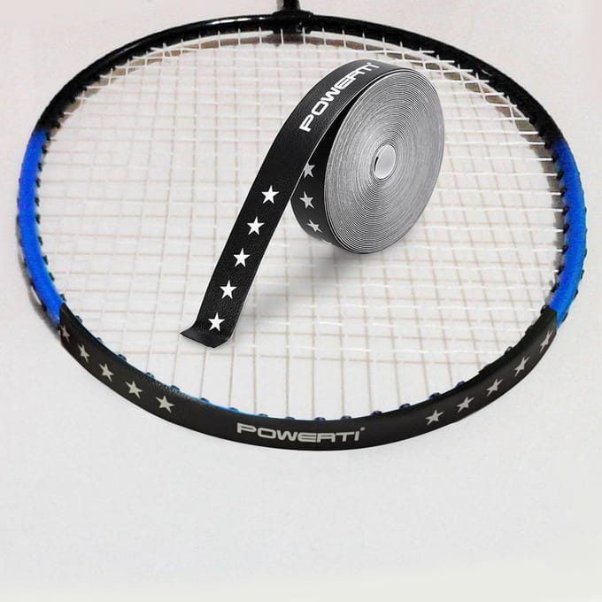 Racket Guard Tape Badminton Racket Hoofdbescherming Tape Sticker gray