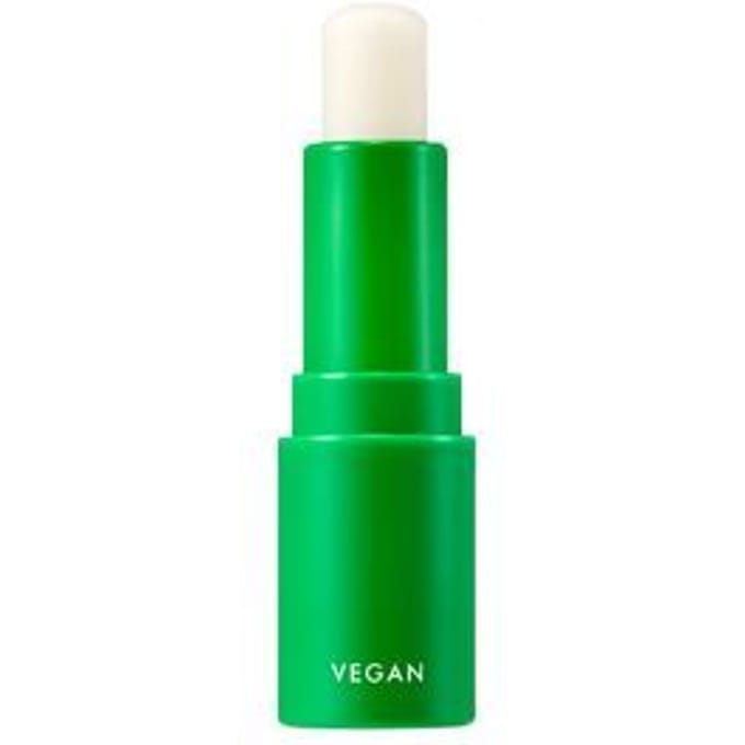 Amuse, Vegan Groene Lippenbalsem, 01 Helder, 3,5g (0,12 oz) green