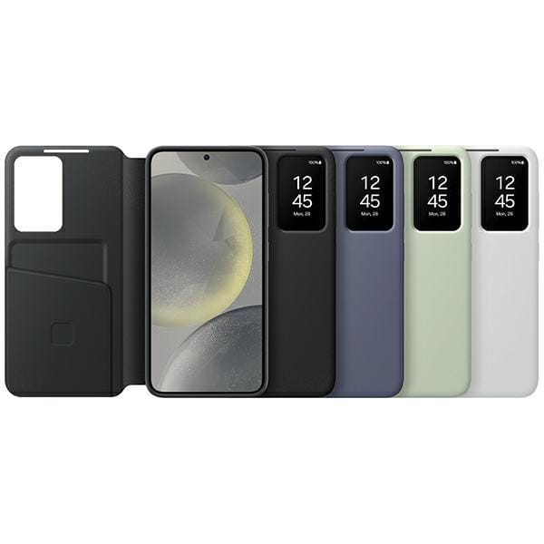 Samsung Smart View Wallet Case - Geschikt voor Samsung Galaxy S24 Plus - Black