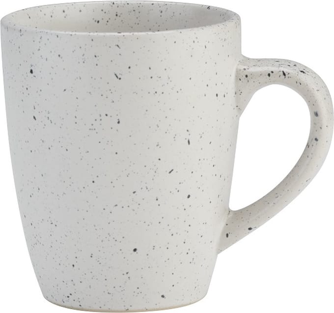 Cosy & Trendy Punto White Beker 35cl D8,7xh10,3cm