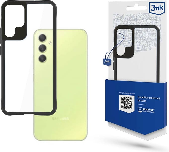 3mk Satin Armor Case+ for Samsung Galaxy A34 5G - transparent