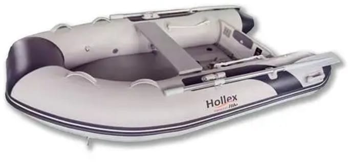 Hollex by Hibo Rubberboot 2.00 Airdeck Lichtgrijs | HO200AIRGR