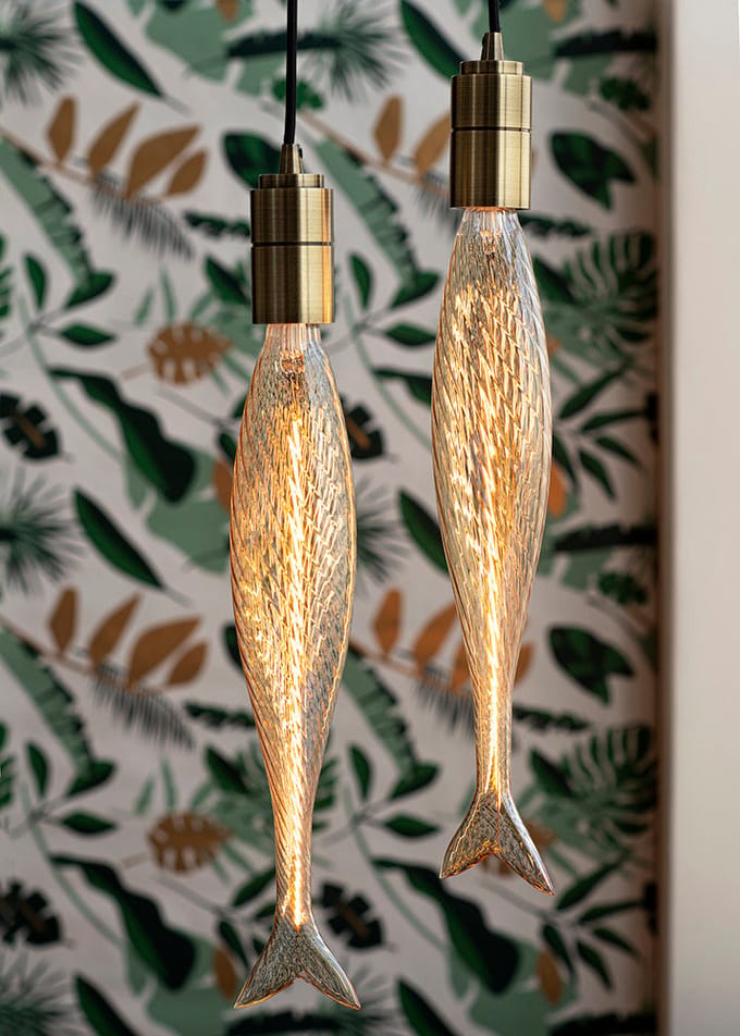 Bailey Gold Fish LED Filament Lamp E27 4W 2200K Dimbaar - 143043 - E3Y2K