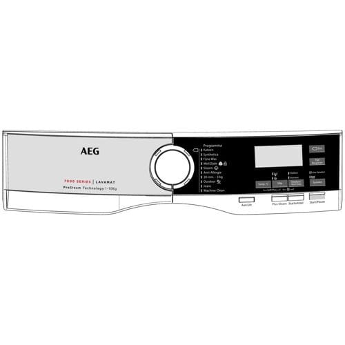AEG controlepaneel, greeplijst, AEG 140071090025