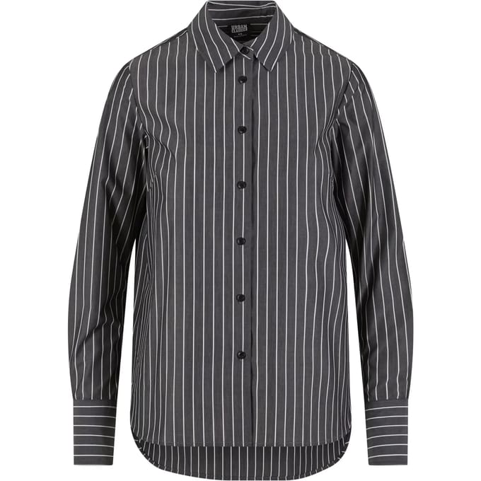 Dameshemd met lange mouwen Urban Classics striped