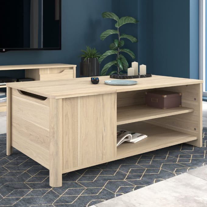 Parisot - Salontafel - Bruin - 110x60x42 cm