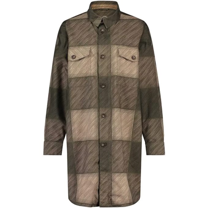 AGU Winter Oversized Rain Shirt Urban Outdoor Dames - Groen - M
