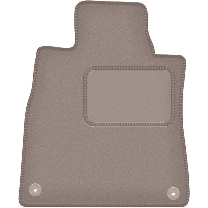 Beige bestuurdersmat voor: Mercedes S W222 coupé (2013-)