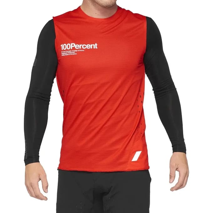 Mouwloze jersey 100% r-core concept