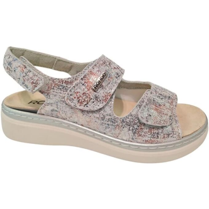 Rohde Leren Multi Dames Sandalen - Multi - 38