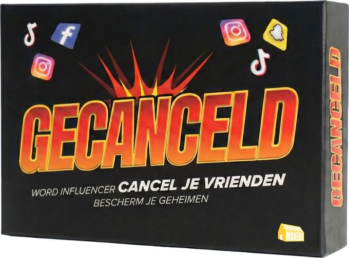 GECANCELD: Bordspel - Avondmakers - Voor alle Leeftijden