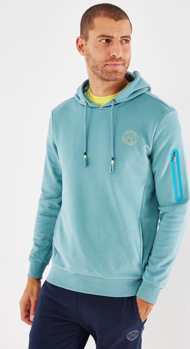 Mexx Hooded Sweater Dark Mint - Maat S