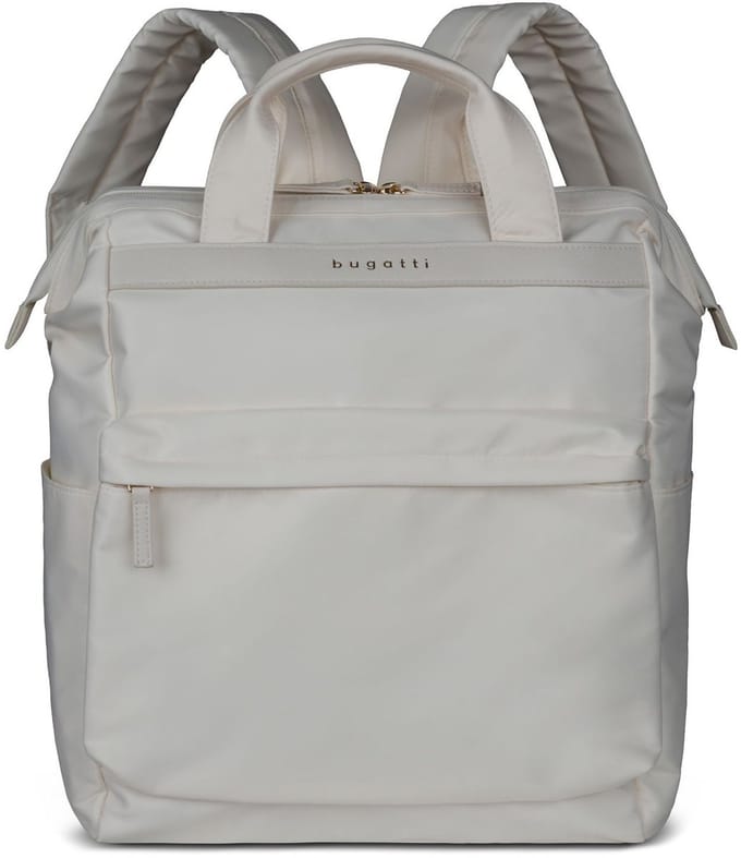 bugatti vrijetijdsrugzak rugzak met laptopvak Mare 2.0 Backpack Beige crème