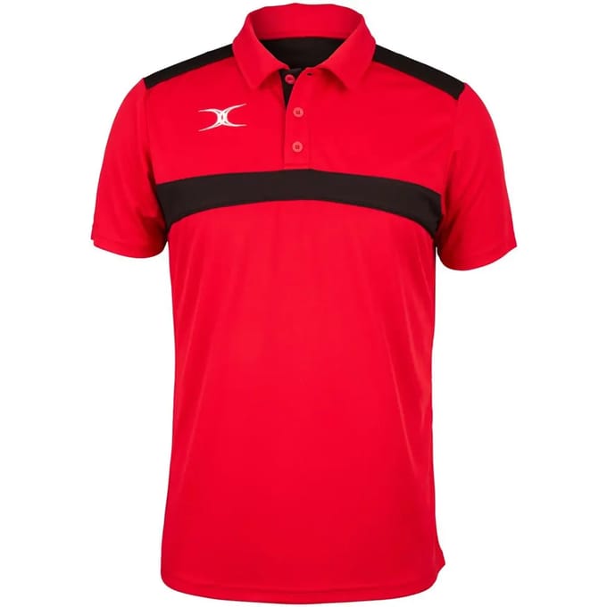 Gilbert Photon Polo Jnr Rood / Zwart - 5 - 6 Yrs