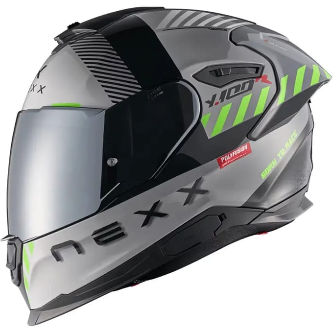Nexx Y.100R Fade Grijs Zwart Integraalhelm - Helm