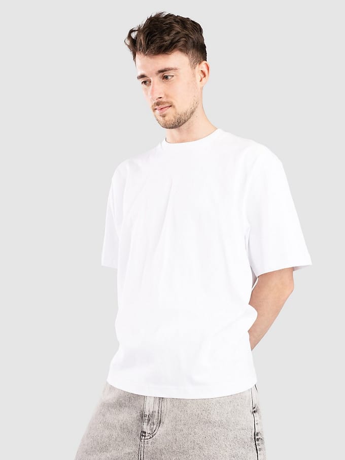Blue Tomato Cropped T-Shirt wit