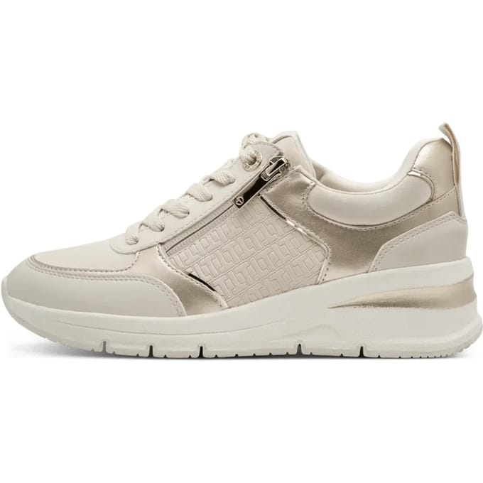 Tamaris Essential Sneakers beige Synthetisch - Dames
