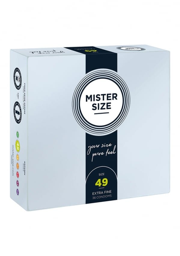 MISTER SIZE 49 Ultra Dunne S condooms (36 pack)