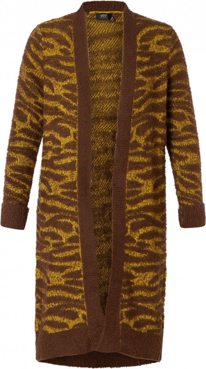 YESTA Valkyra Vest - Red Brown/Olive - maat X-0(44)