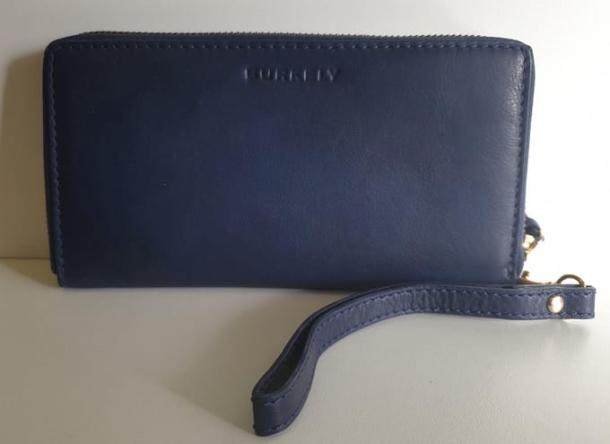 Burkely Ritsportemonnee - Blauw