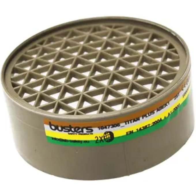 Busters Gasfilter New Titan Abek1 Plus 2 Stuks