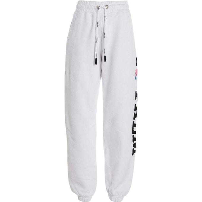 Palm Angels Volwassen uniseks I Love Pa Joggingbroek (Wit)