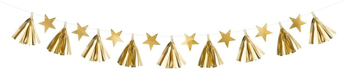 PartyDeco - DIY Tassel Garland Sterren (1,3 meter)