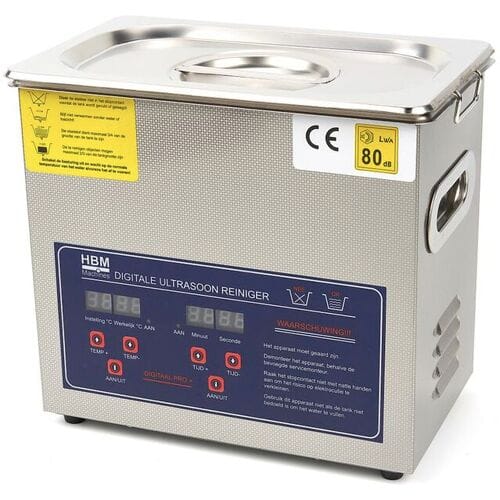 HBM 3,2 Liter Professionele Ultrasoon Reiniger 120 Watt.